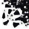 Polycotton(Polyester Cotton) Tassel Pendant Decorations FIND-T052-13B-1