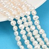 Natural Cultured Freshwater Pearl Beads Strands PEAR-P064-19G-07A-1