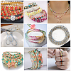 8 Strands Transperant Electroplate Glass Beads Strands GLAA-BBC0001-04A-6