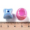 UV Plating Iridescent Acrylic Beads MACR-D032-13-3