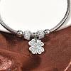 304 Stainless Steel Charm Bangles for Women BJEW-D429-02G-1