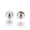 Non-Tarnish 202 Stainless Steel Cord End Caps STAS-L216-08D-P-2