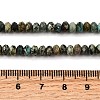 Natural African Turquoise(Jasper) Beads Strands G-F717-02B-01-4