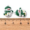 Christmas Themes Baking Paint Alloy Pendants LS-FIND-G097-02C-3
