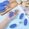 10Pcs Iron Plastic Keychains KEYC-GF0001-27B-3