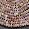Natural Cherry Blossom Agate Beads Strands G-Z111-A40-4