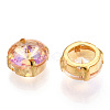 Flat Round Moonlight Effect Sew on Rhinestone GLAA-B010-04B-03-3