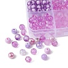 375Pcs 15 Styles Acrylic Beads MACR-YW0002-59A-2