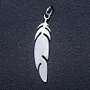 Non-Tarnish 201 Stainless Steel Pendants STAS-T046-JA345-1-1