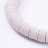 Handmade Polymer Clay Heishi Beads Stretch Bracelets BJEW-JB05086-04-3