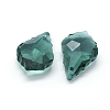 Faceted Glass Pendants GLAA-F068-C07-2