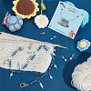 Knitting Row Counter Chains & Locking Stitch Markers Kits HJEW-AB00487-4