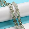 Natural Green Rutilated Quartz Beads Strands G-A219-A03-02-4