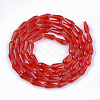 Transparent Glass Beads Strands GLAA-T009-004E-2