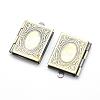 Brass Locket Pendants KK-F717-39AB-NR-1