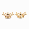 Brass Peg Bails Pendants KK-N231-268-NF-1