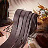 Flat PU Imitation Leather Cord LC-WH0006-05D-01-4