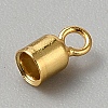 925 Sterling Silver Cord End STER-WH0019-47A-G-2