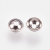 Tarnish Resistant Apetalous 201 Stainless Steel Bead Caps STAS-L205-13A-2