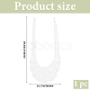 Polyester Knitted Triangle Headscarf AJEW-WH20072-69B-2