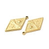 Ion Plating(IP) 304 Stainless Steel Pendants STAS-L020-038G-2