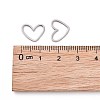 Tarnish Resistant 201 Stainless Steel Linking Rings STAS-R111-LA105-4