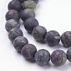 Natural Bloodstone Beads Strands G-F520-59-8mm-1