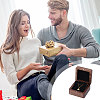Wooden Jewelry Pendant Storage Magnetic Gift Case CON-WH0095-78A-6