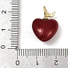 Brass Enamel Pendants KK-R224-12B-G-3