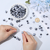 300Pcs 2 Styles Acrylic Beads OACR-PA0001-72-3