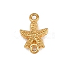 Ocean Theme 304 Stainless Steel Connector Charms SA-CBA2B73-12G-A-2