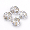 Plating Transparent Acrylic Beads X-PACR-Q115-47-1