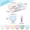 18Pcs 6 Colors Wood Beads WOOD-FS0001-44-4