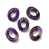 Natural Amethyst Pendants G-Z082-01E-1