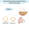 400Pcs 304 Stainless Steel Jump Rings STAS-BBC0009-53-2