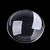 Transparent Glass Cabochons GGLA-R026-18mm-B-3