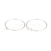 316L Surgical Stainless Steel Hoop Earring Findings STAS-G229-07P-03-2
