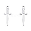 Non-Tarnish 201 Stainless Steel Pendants X-STAS-N098-246P-1