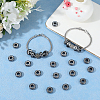 40Pcs Synthetic Non-magnetic Hematite European Beads G-BBC0001-53-7