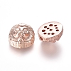 Brass Beads KK-O125-26RG-2