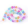 Synthetic Moonstone Beads Strands G-R375-10mm-A08-2