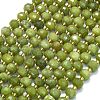 Natural Chinese Jade Beads Strands G-K389-E85-01-1