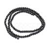 Natural Obsidian Beads Strand G-E411-33-3mm-2