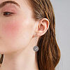 SHEGRACE 925 Sterling Silver Asymmetrical Earrings JE850A-3