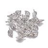 Tibetan Style Alloy Leaf Pendants LS-TIBEP-1011-AS-LF-2
