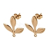 304 Stainless Steel Stud Earring Findings SA-CBAA9A2-02G-01-1