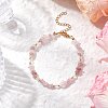 Natural Gemstone Chip Beaded Bracelets for Women BJEW-JB11742-4