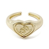 Brass Adjustable Open Rings RJEW-K257-86G-09-2