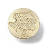 Wedding Wax Seal Brass Stamp Heads AJEW-M038-01O-G-2