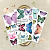 3 Sheets 3 Styles PVC Waterproof Decorative Stickers DIY-WH0404-004-8